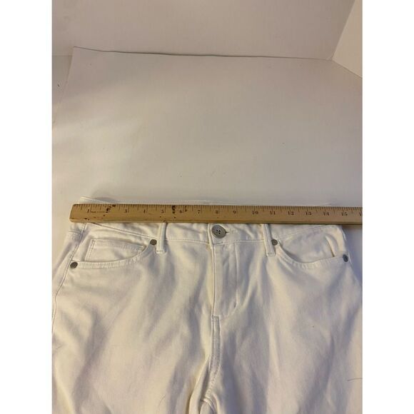 Vintage America 6/28 white denim shorts - Picture 3 of 5